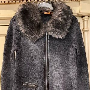 Tory Burch Zip-Up Sweater
